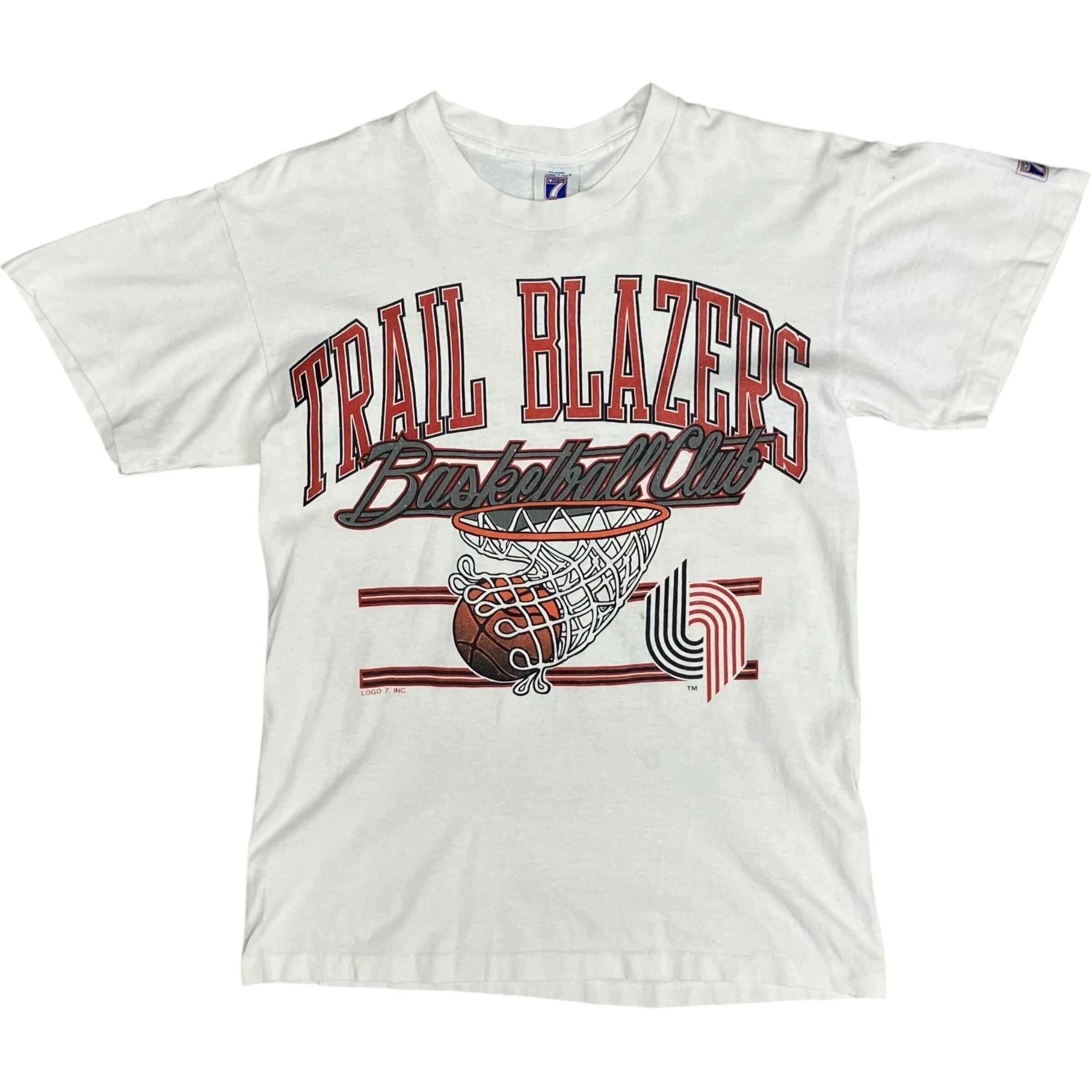 《S》LOGO7 90s usa製 プリントTee No.2357