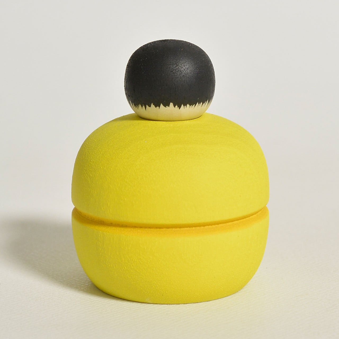 マカロンちゃんこけし 約1.5寸 約4.5cm 鈴木明 工人（作並系）#2314