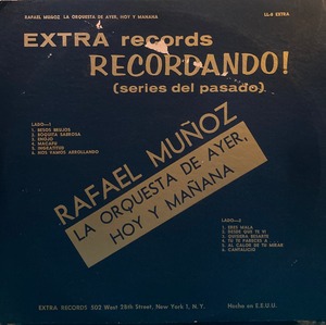 Rafael Munoz / La Orquesta De Ayer (LP)