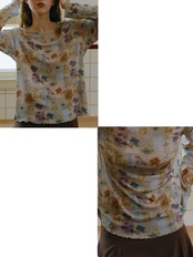 Aquarelle Floral Mellow Top F0833