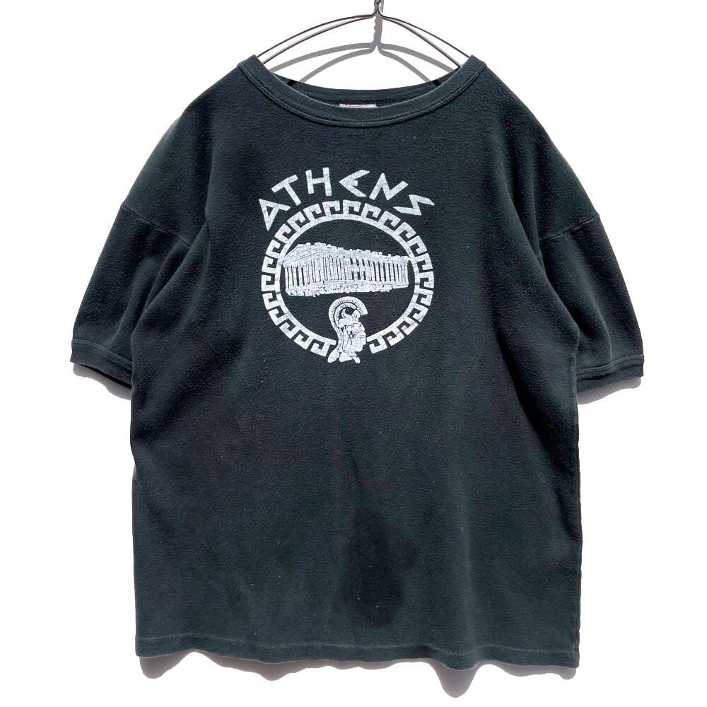 ATHENA - Made In Greece] Vintage S/S Athens souvenir sweat shirt [1970s-]  Vintage Sweat Shirt | beruf