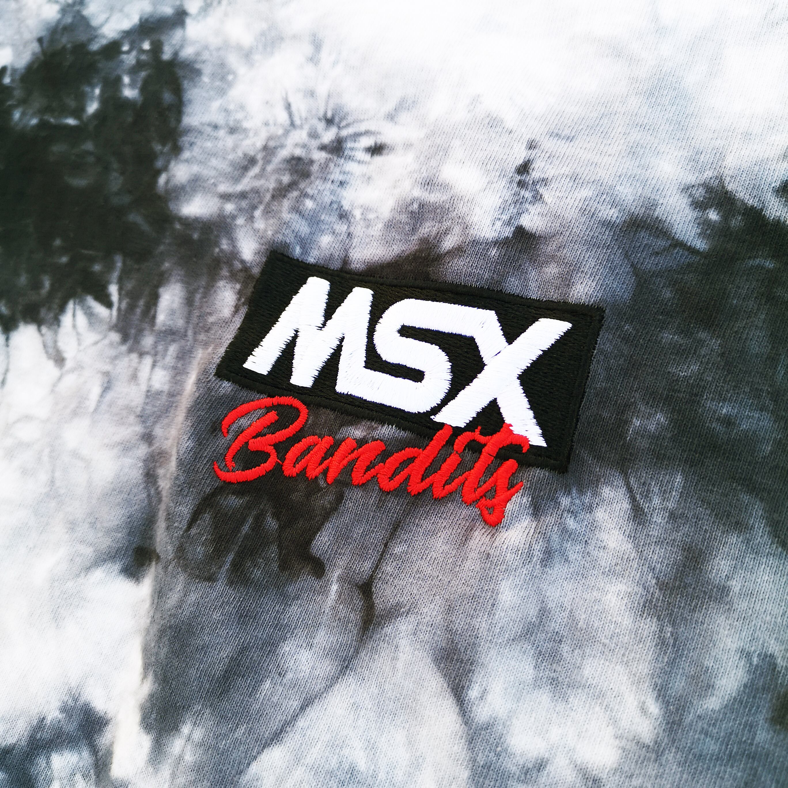 MSX BANDITS Tie-dye TEE