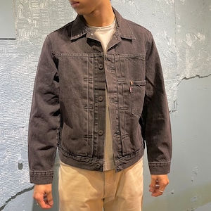 LEVI'S / TIPE 1 TRUKER denim JK / black