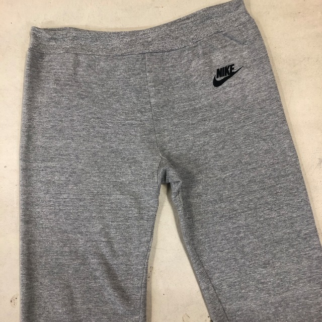 1980'S NIKE GRAY "FLOCKY LOGO" SWEAT PANT