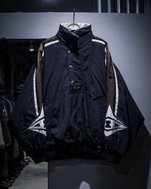【add (C) vintage】“BOGNER” Nylon Pullover Padded Gear Jacket