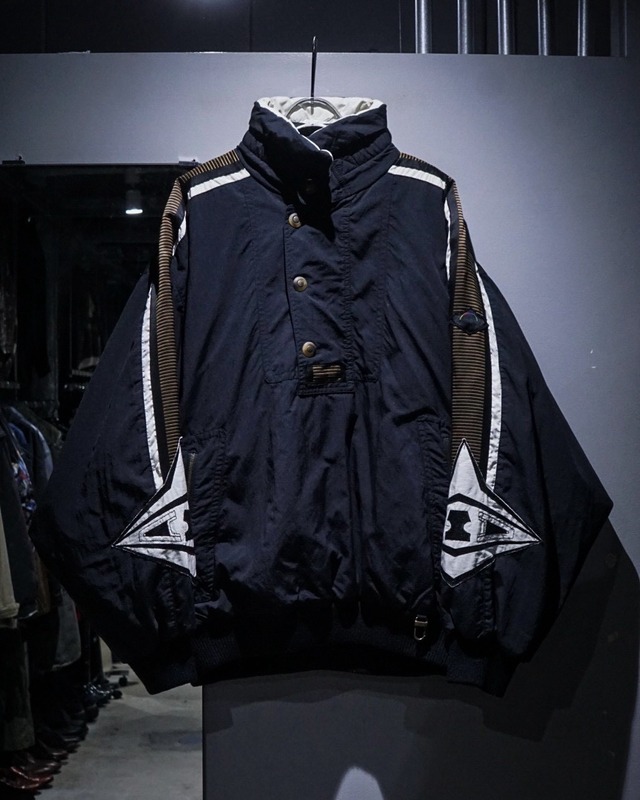 【add (C) vintage】“BOGNER” Nylon Pullover Padded Gear Jacket