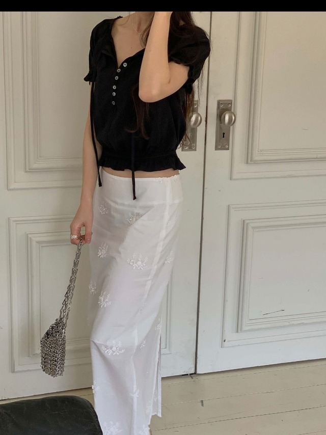 (予約) miel / Epoch blouse 2color