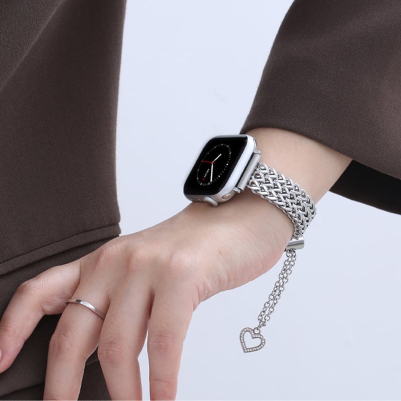 「147」apple watch バンド ステンレス アップル ウォッチ ベルト 女性 おしゃれ