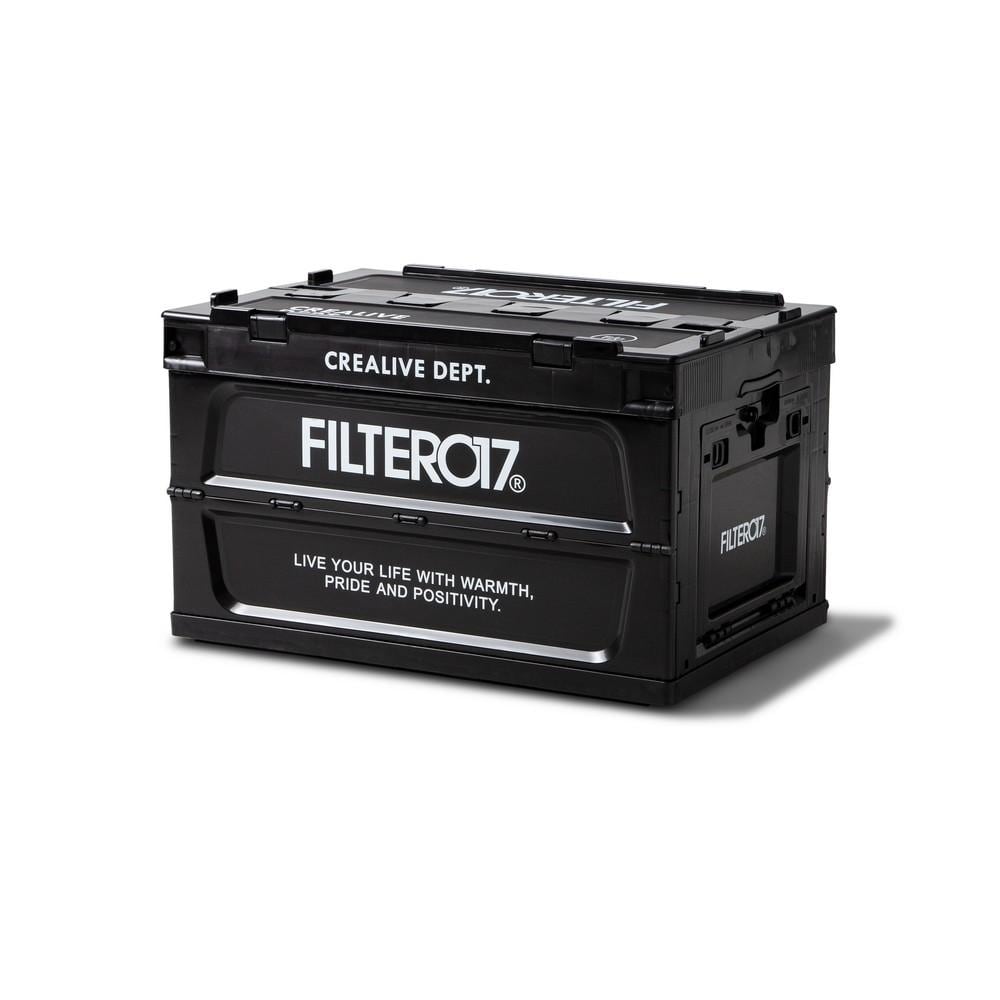 F.C.R.B ブリストル 収納コンテナ 折りたたみ 黒 (B)3 Filter017