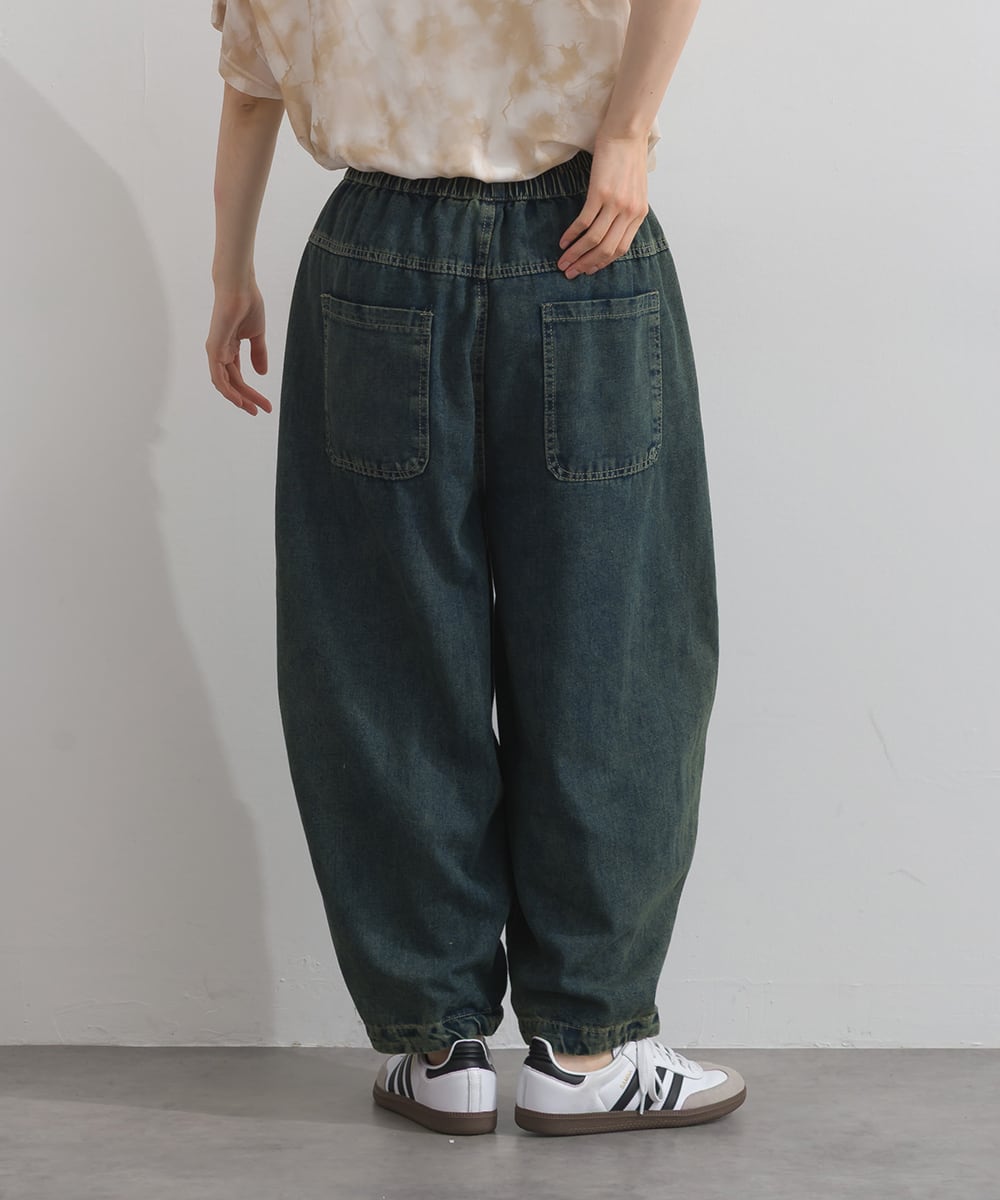 D262154 ポケット刺繍デニムパンツ / Pocket Embroidered Denim Pants