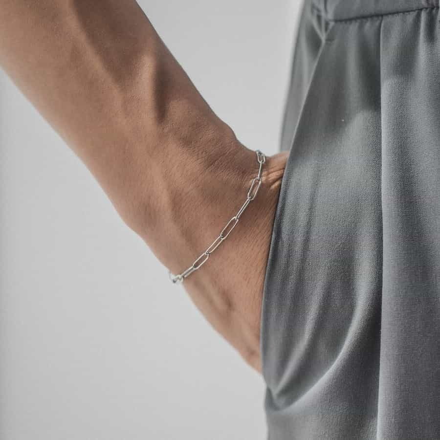 long parts bracelet(silver)#b54 | garcia long parts bracelet(silver)#b54 | garcia