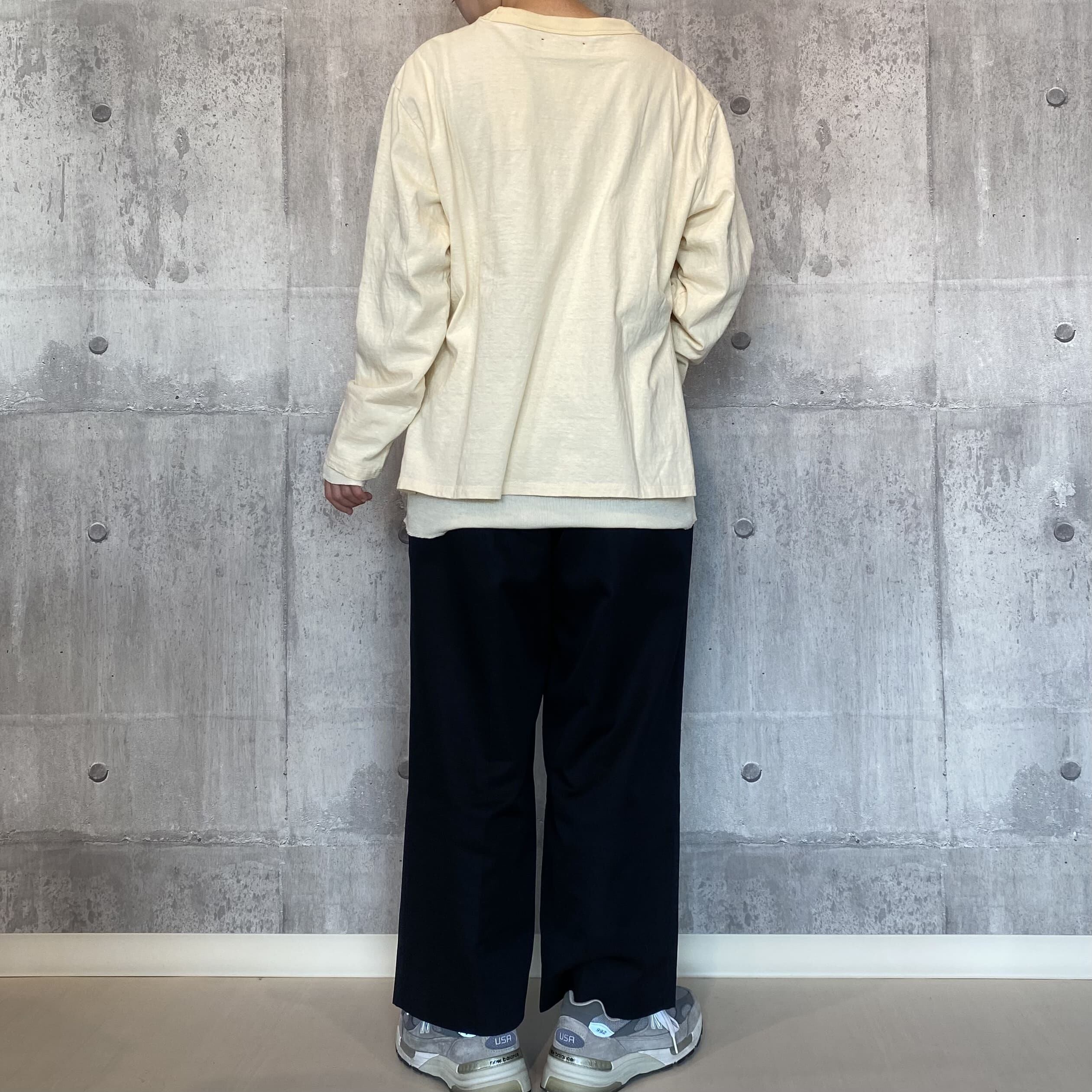 MEYAME】ダブルロングスリーブTシャツ DOUBLE LONG SLEEVE TEE メヤメ