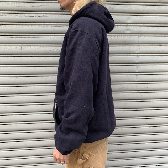 carhartt カーハート ジップパーカー レギュラーフィット ネイビー M