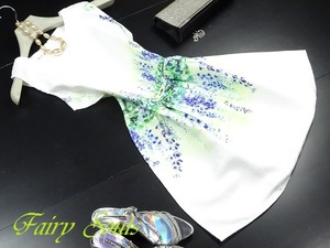 ★送料無料★11号（L）☆花柄プリントノースリ－ブワンピ(OPN6925) 