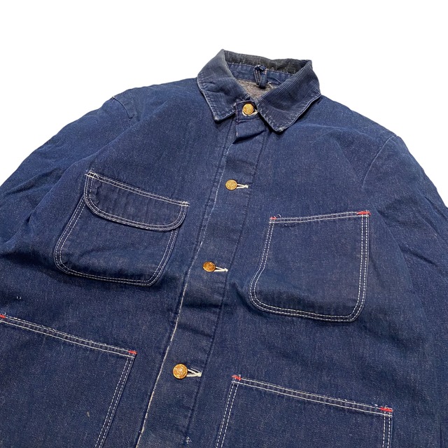 80's Wrangler Blanket Lined Denim Coverall 38 / ラングラー ブランケットライナー ワーク