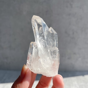 ゼッカ産水晶 クリアクォーツクラスター97◇スターブラリークォーツ/ヴィジョンクォーツ/ゼコデソーザ(ゼカデソーザ)産