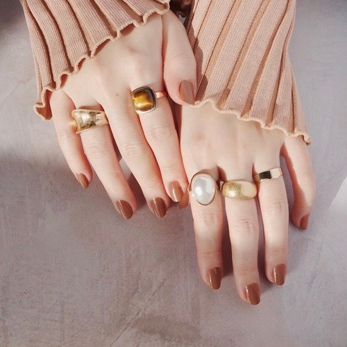 SET RINGS || 【通常商品】 DAISY 5 RING SET L || 5 RINGS || GOLD || FBC015