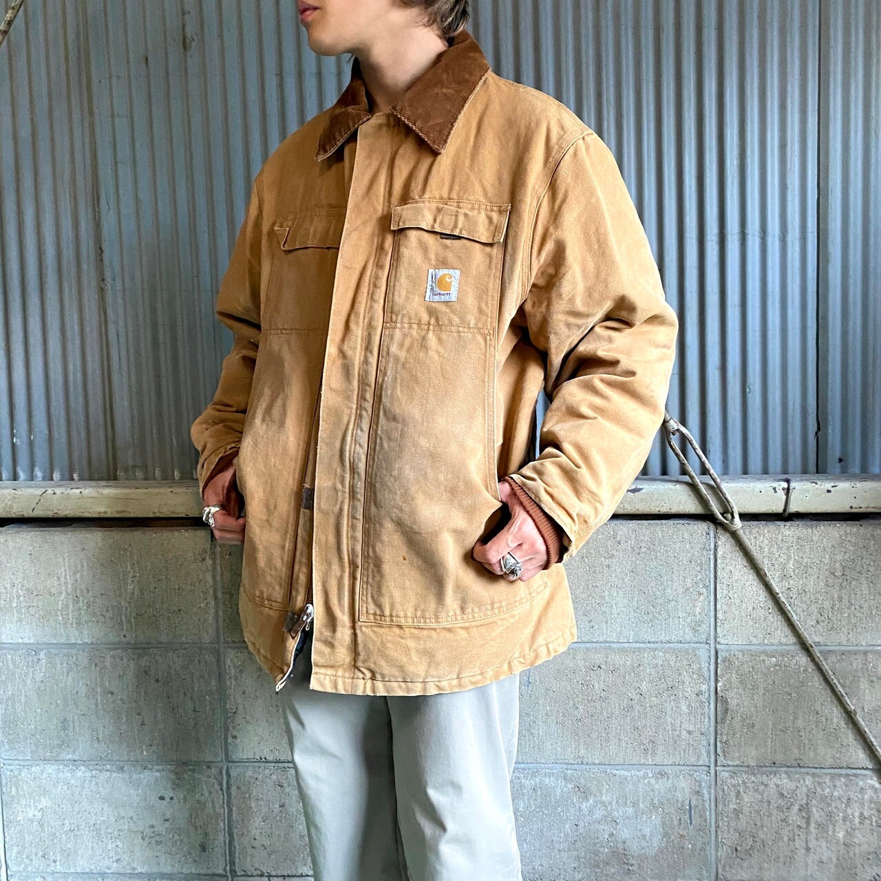 ビッグサイズ Carhartt カーハート トラディショナルコート メンズ2XL 