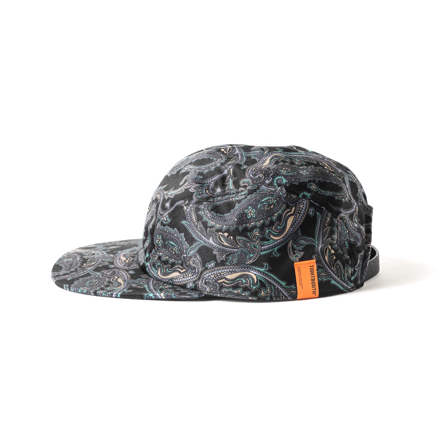 TIGHTBOOTH / PAISLEY VELOUR CAMP CAP | LATITUDE