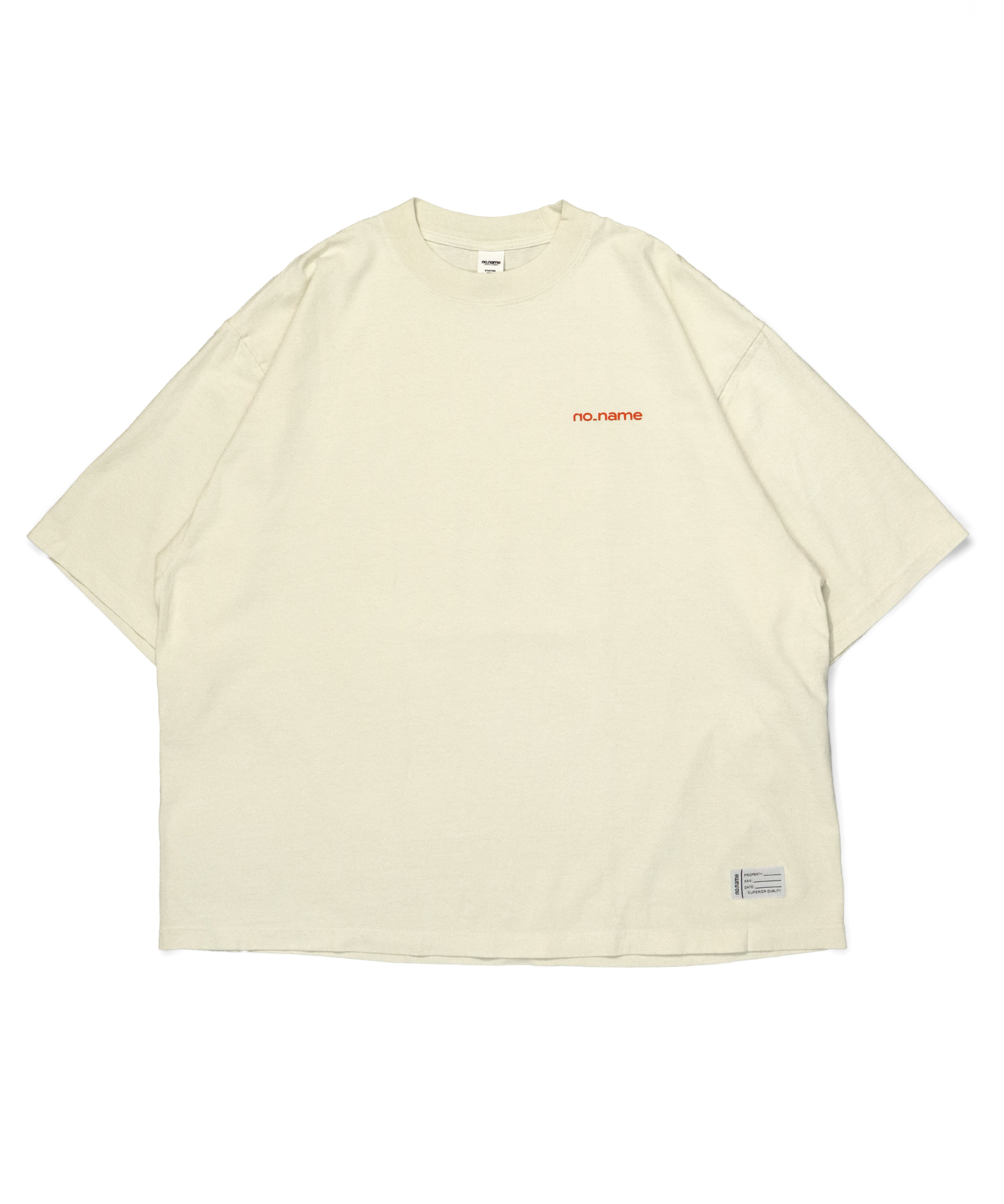 14 Checker W/S Tee / CREAM | no_name Online Store