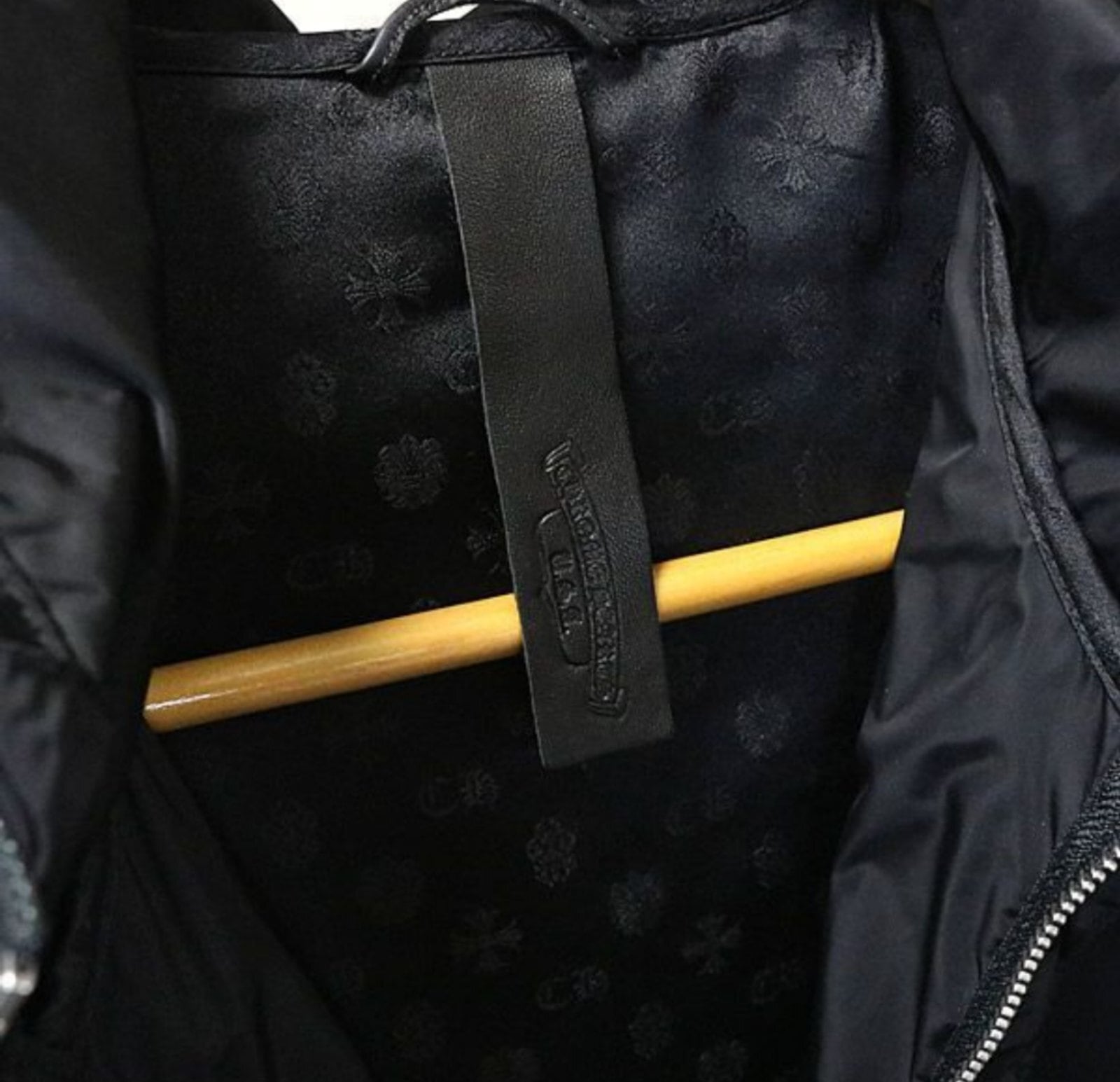 CHROME HEARTS クロムハーツ PUDDLES CHプラスパッチ ナイロンコート