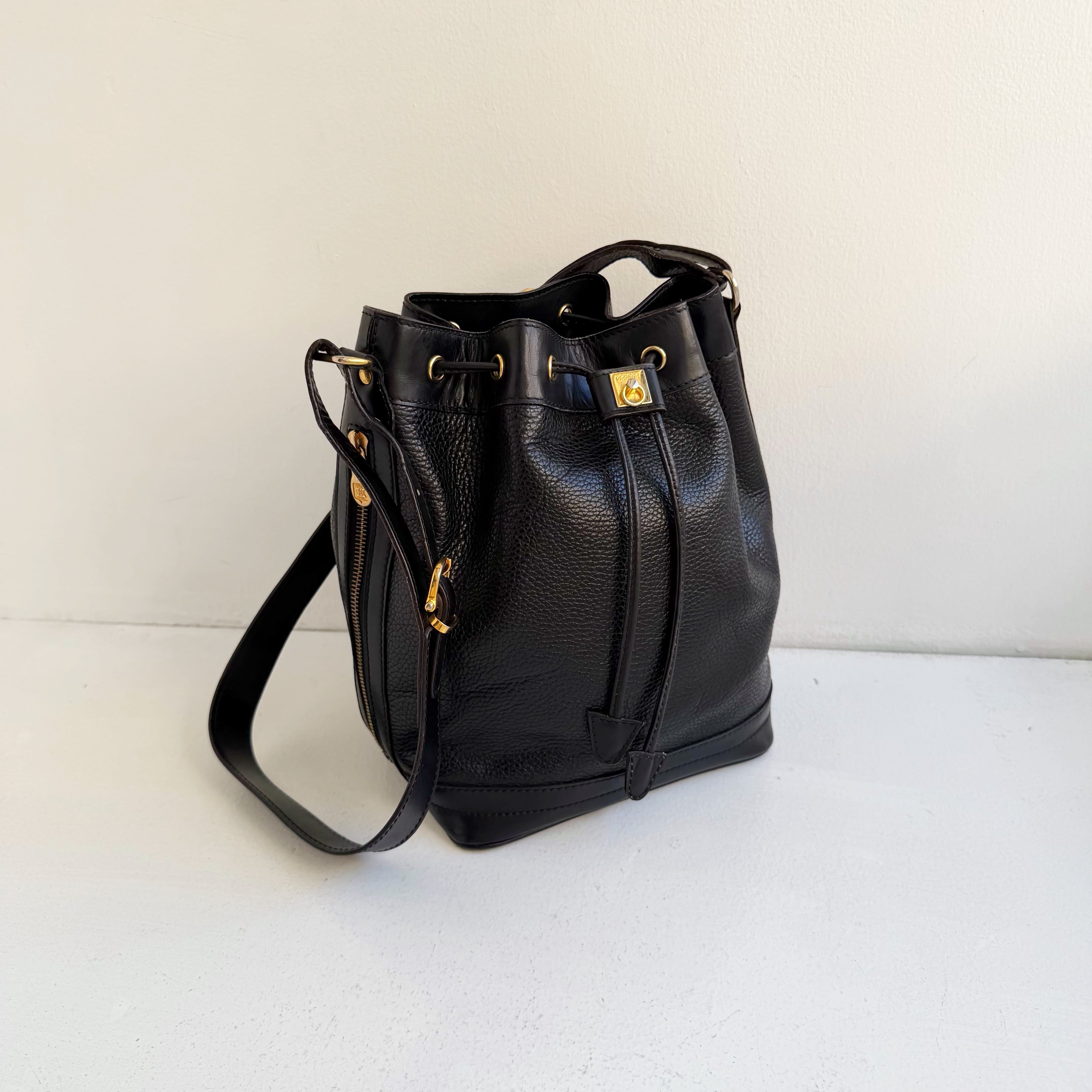 Courreges leather boston bag | TOKYO LAMPOON online shop