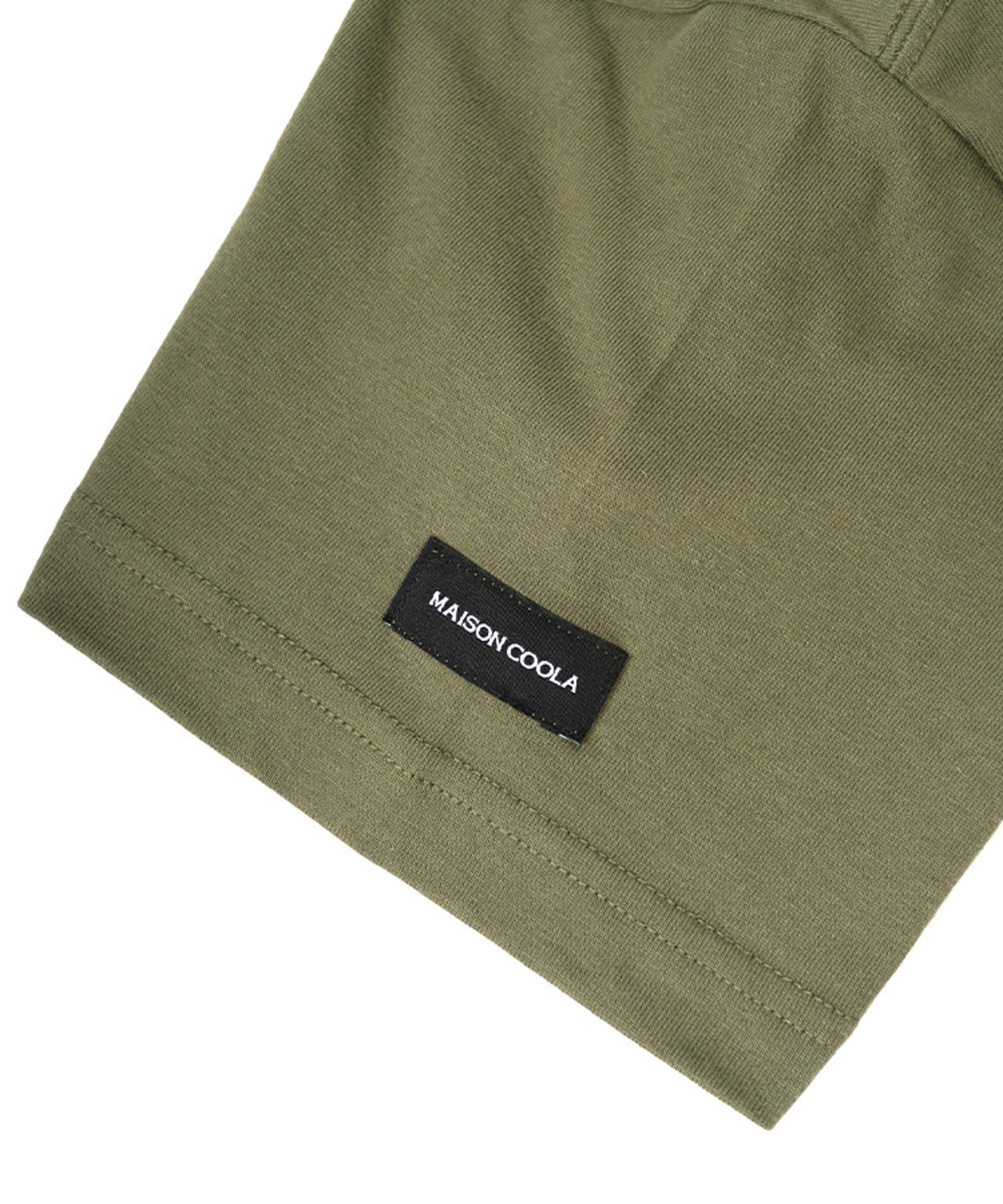 COOLAブルドッグプリントベーシックTシャツ (KHAKI)　CQ-49004