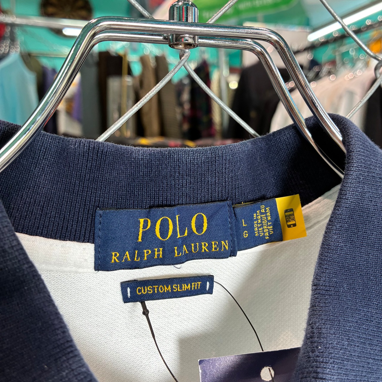 POLO RALPH LAUREN ポロベア CUSTOM SLIM FITポロシャツ
