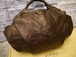 希少サイズ◆LOEWE ロエベ NAPPA AIRE L ナッパアイレ ラージ 巾着型 レザー トート ハンド バッグ 茶◆ ナッパアイレから希少なLサイズ♪