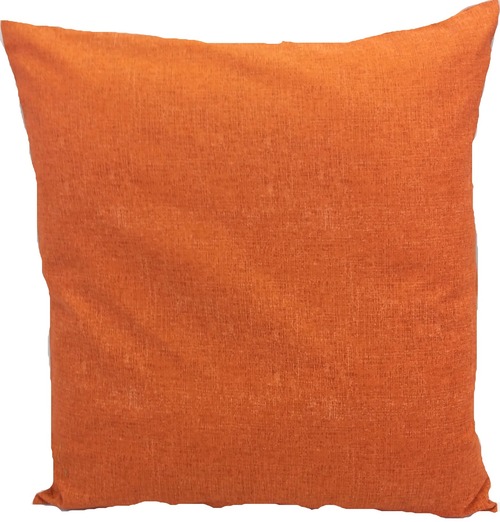 座布団カバー  55×59cm やわらぎ 朱色