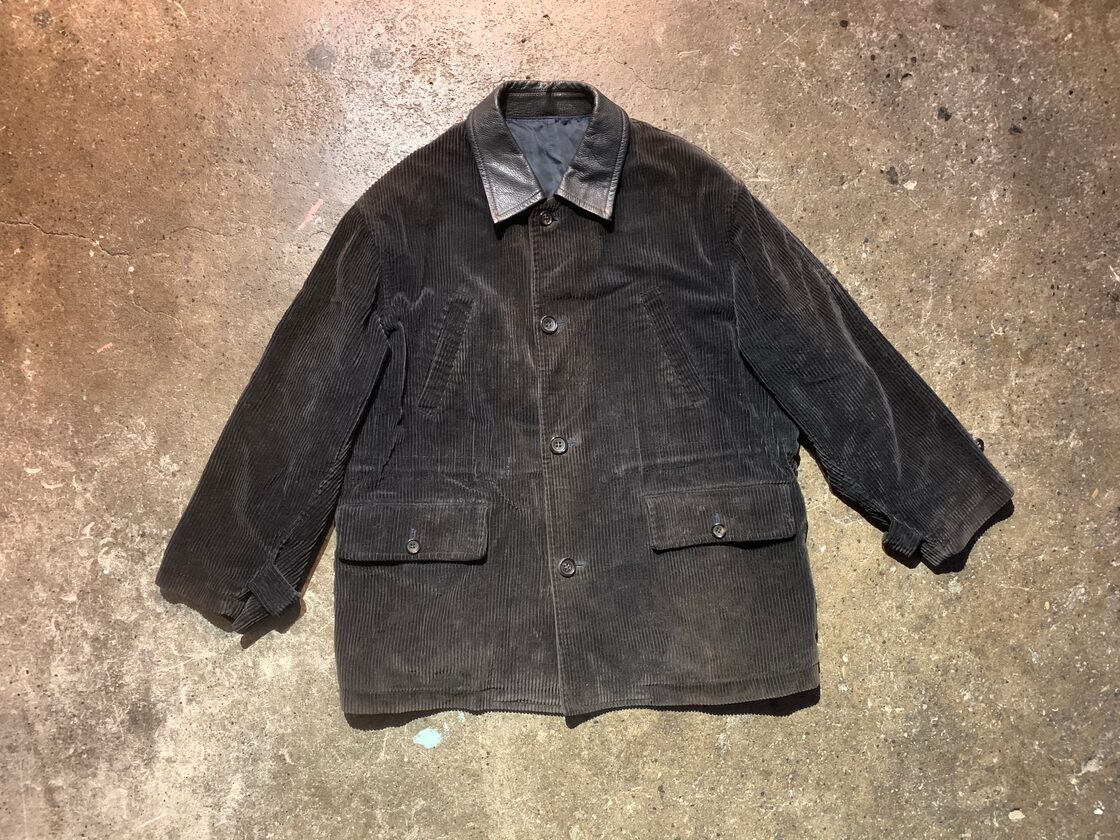 COMME des GARCONS HOMME (コムデギャルソンオム) AD1990 レザーラペル 
