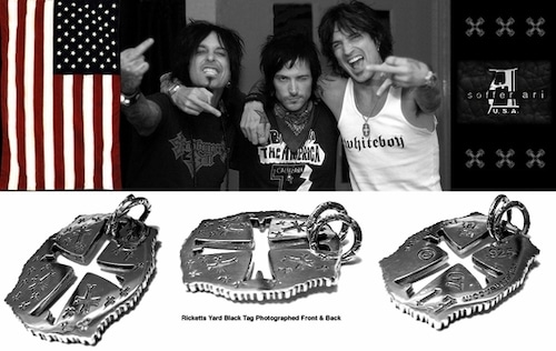 SofferAri Jewelry ソファーアリ日本代理店 Ricketts Yard Tags TommyLee Mötley Crüeトミーリー着用　モトリークルー