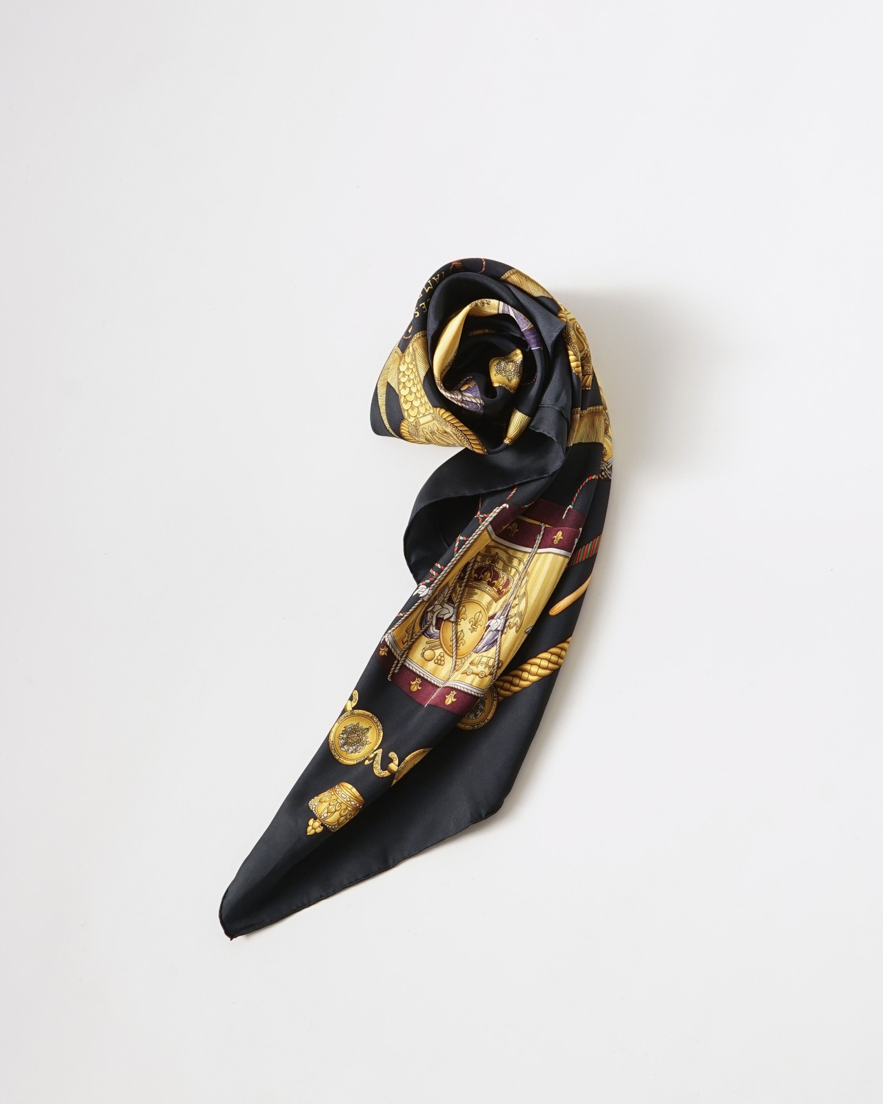 〈Hermès〉Carres 90 Scarf -Garde Nationale-