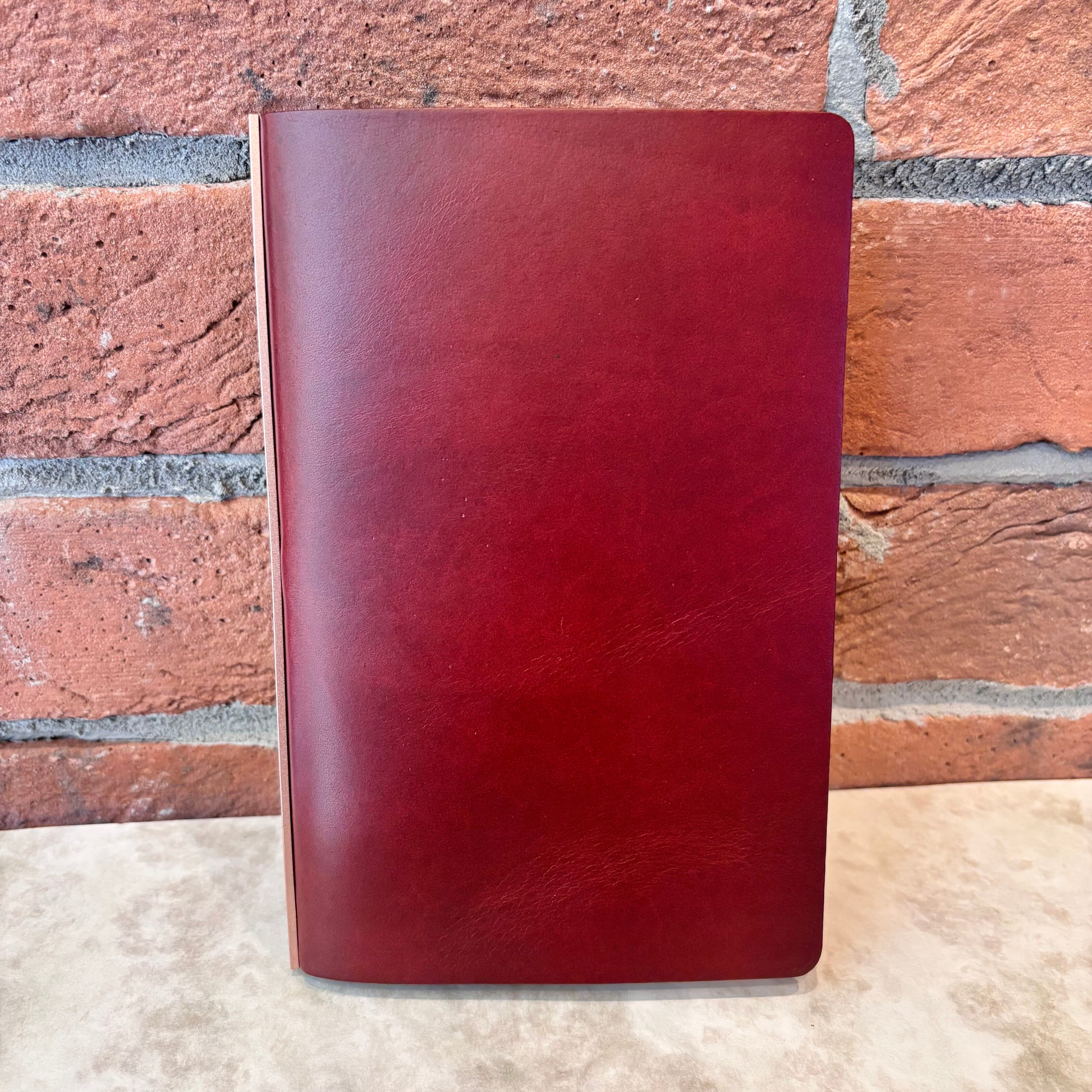 PLOTTER レザーバインダー5001「プエブロ（ブラウン）」バイブルサイズ