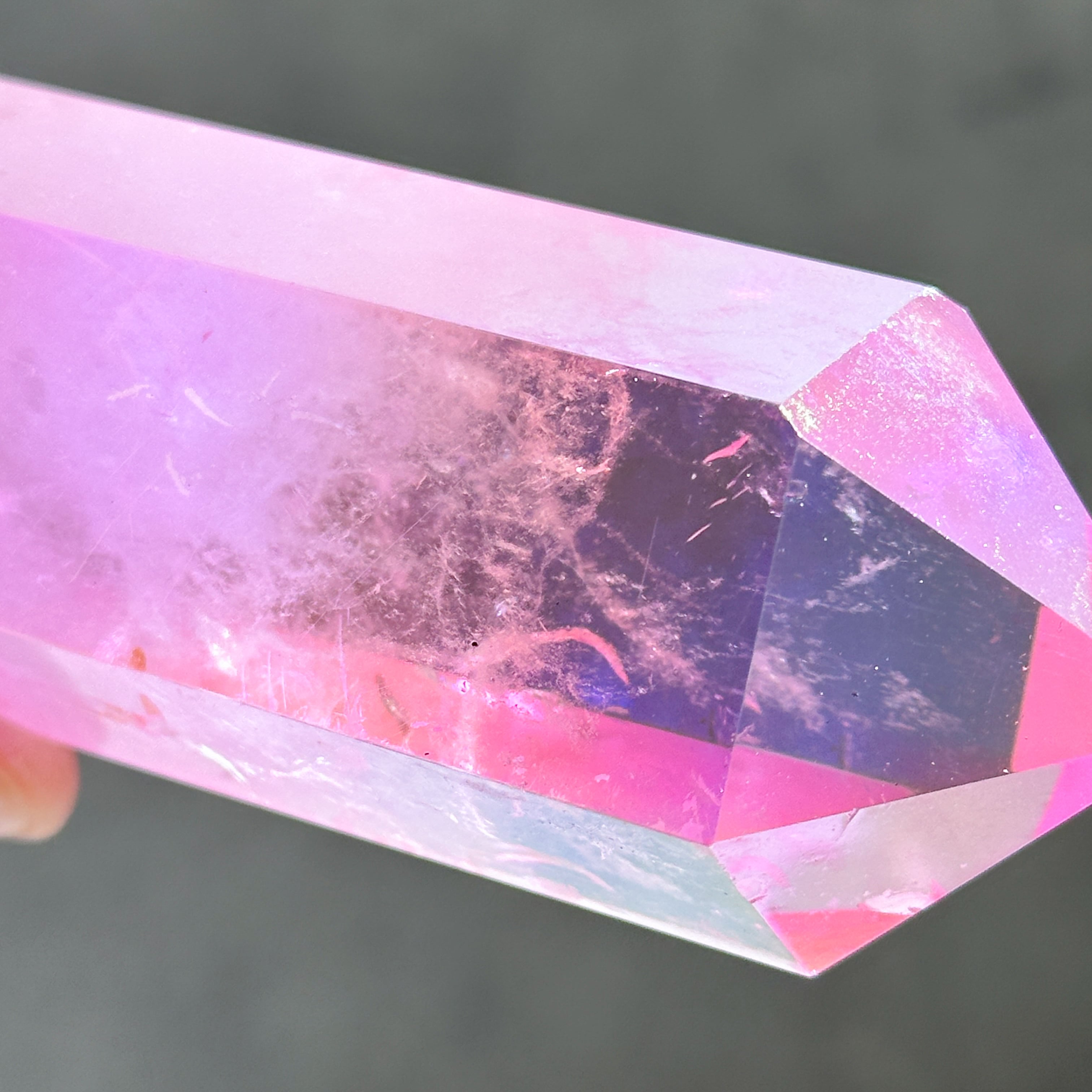 ピンクオーラクォーツ タワー42◇ Pink Aura Quartz ◇天然石・鉱物