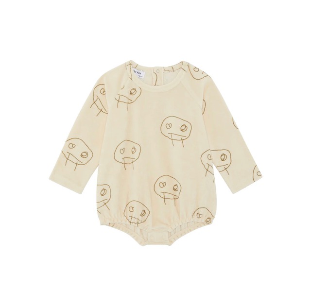 【即納】FREDS FACE TERRY TOWEL BUBBLE BODYSUIT