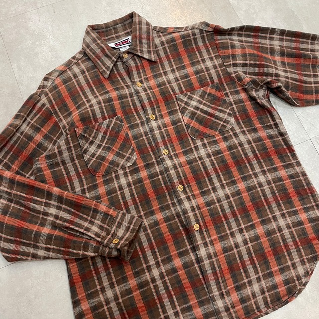 BIG MAC FLANNEL SHIRT L