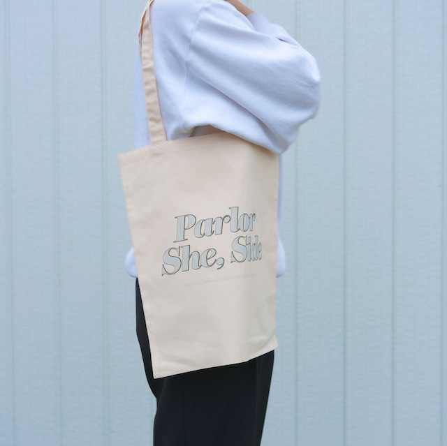 PARLOR SHE, SIDE / tote bag