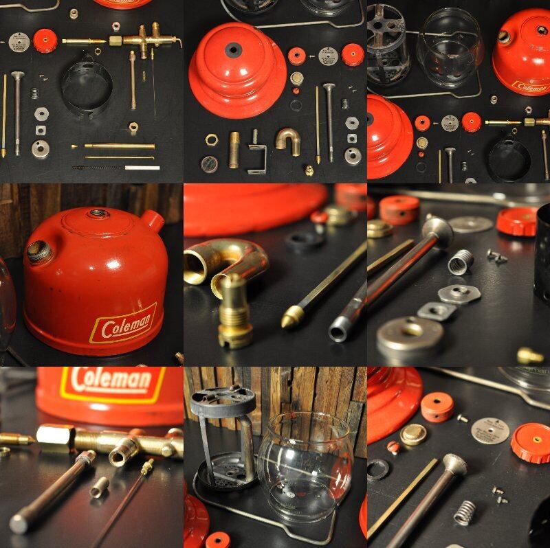 コールマン 200A 1952年2月製造 ブラックバンド ランタン COLEMAN 