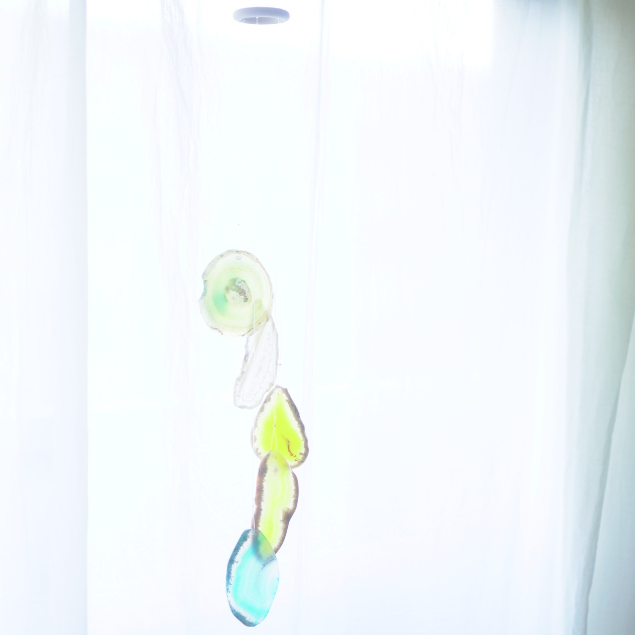 Lemon Sherbet 06 - アゲートヒーリングチャイム / Agate Sun Catcher Wind Chime 884