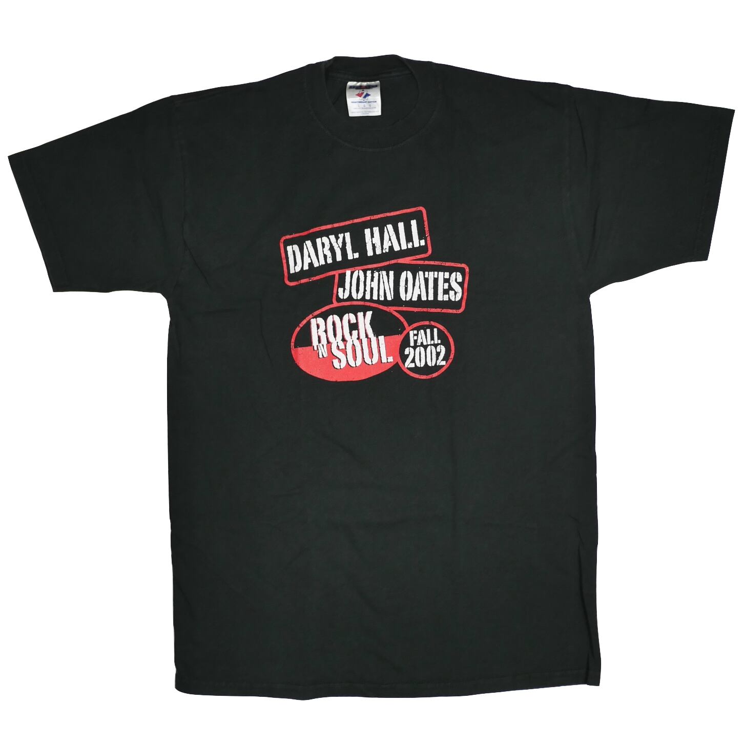 USED【L】Daryl Hall & John Oates Rock'n Soul Fall 2002 Tee / JERZEES