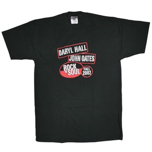 USED【L】Daryl Hall & John Oates Rock'n Soul Fall 2002 Tee / JERZEES