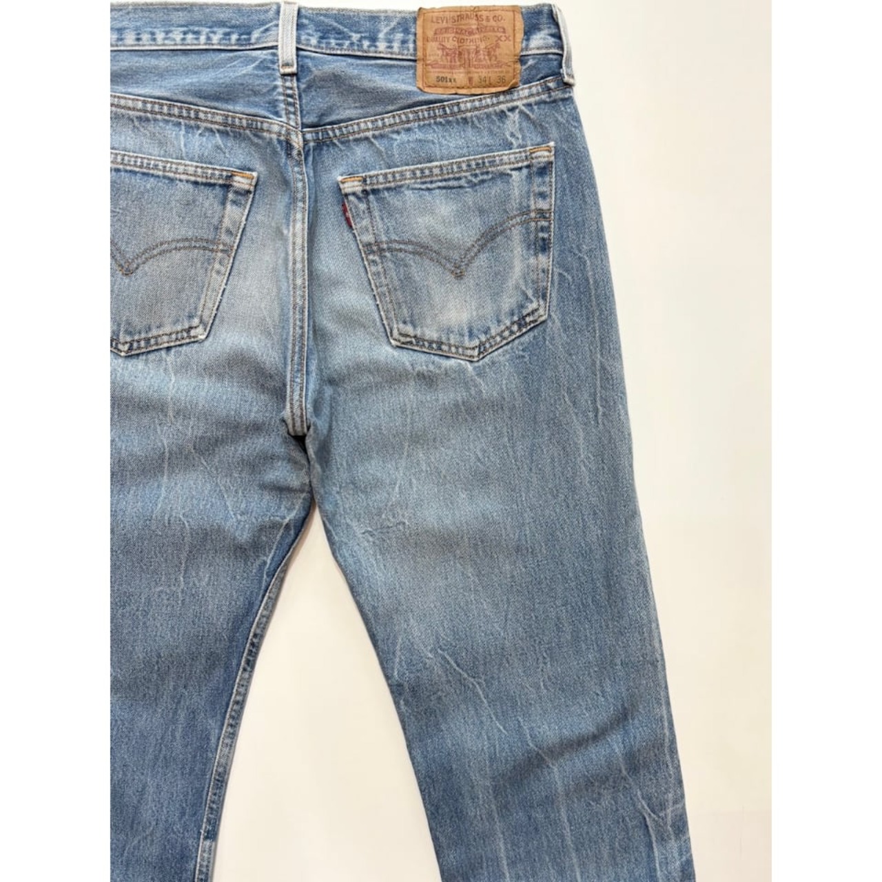 90s Levi’s 501 DENIM PANTS MADE IN USA  Size W34L36→W32L33