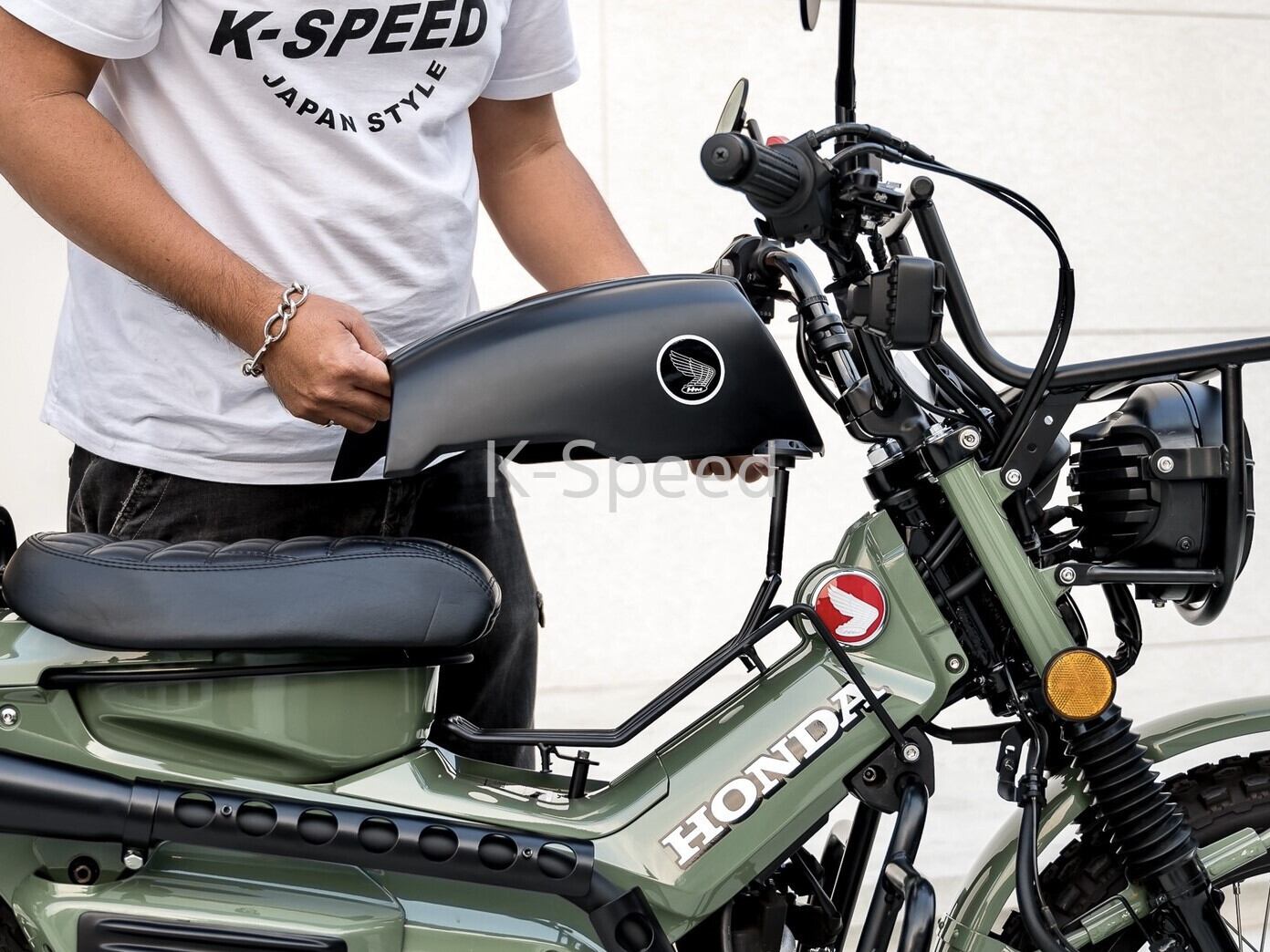 CT125 ハンターカブ ダンプ タンク カバー セット K-Speed, Diablo 