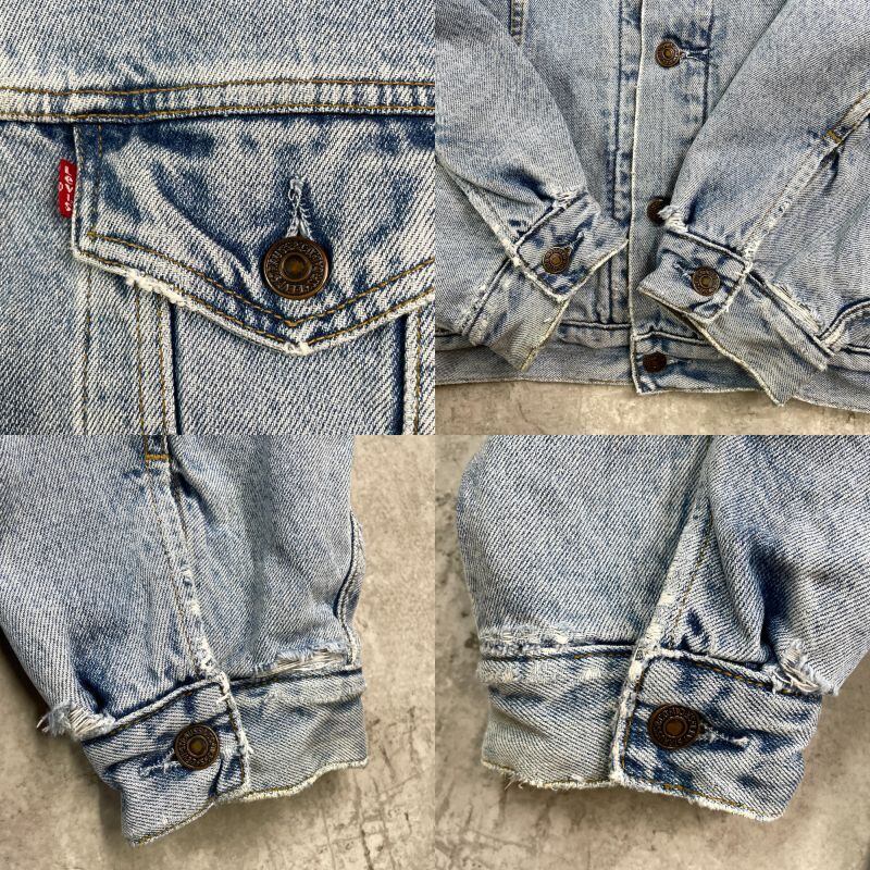90年代 チュニジア製 Levi's ユーロリーバイス 71168 トラッカー