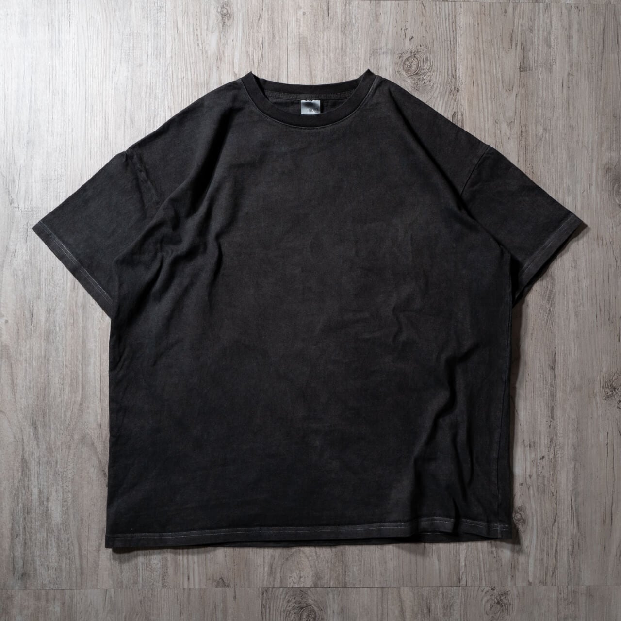dyed 10oz t-shirts "asphalt" | nold