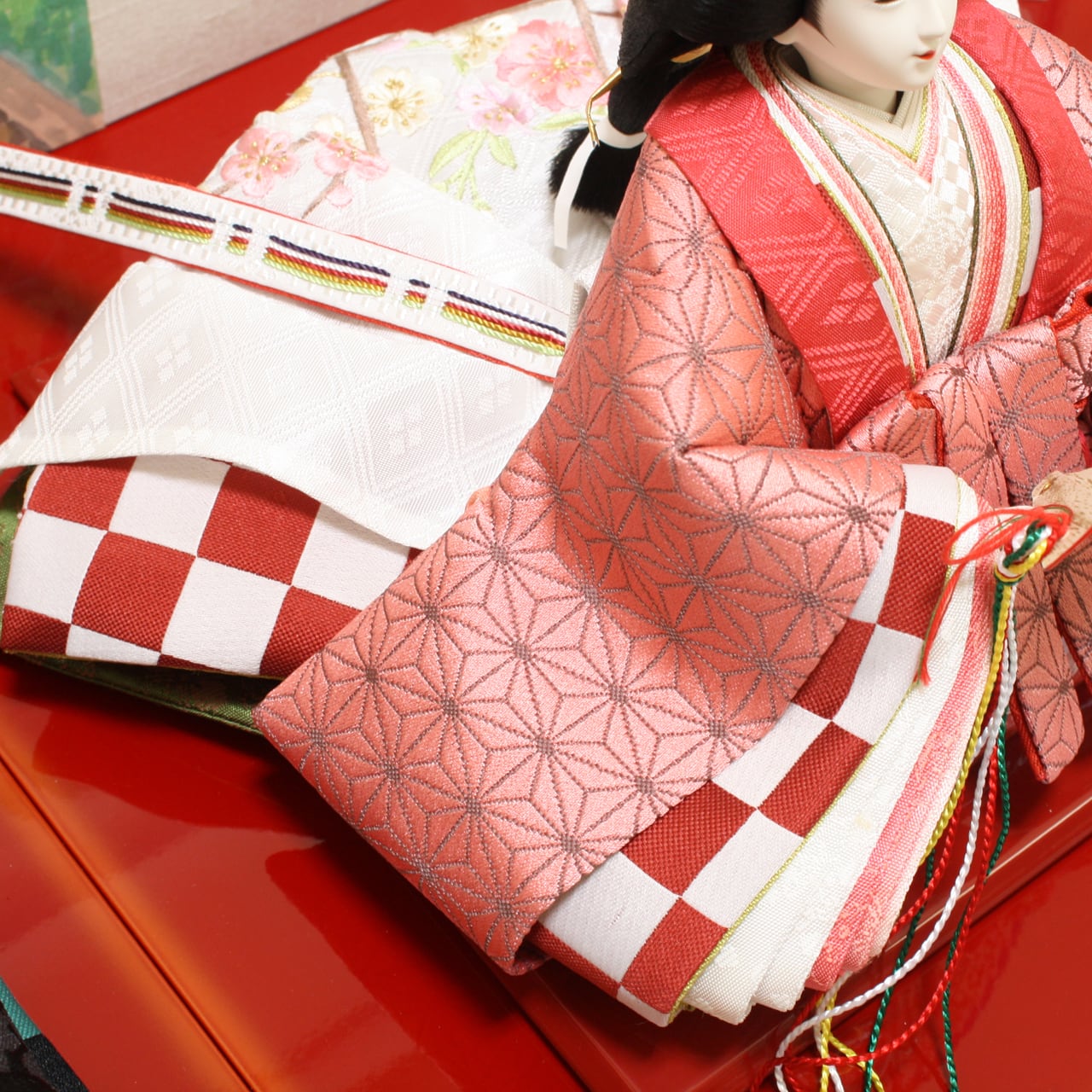 ひな人形レンタル｜親王飾り｜コンパクト｜初節句｜1か月レンタル