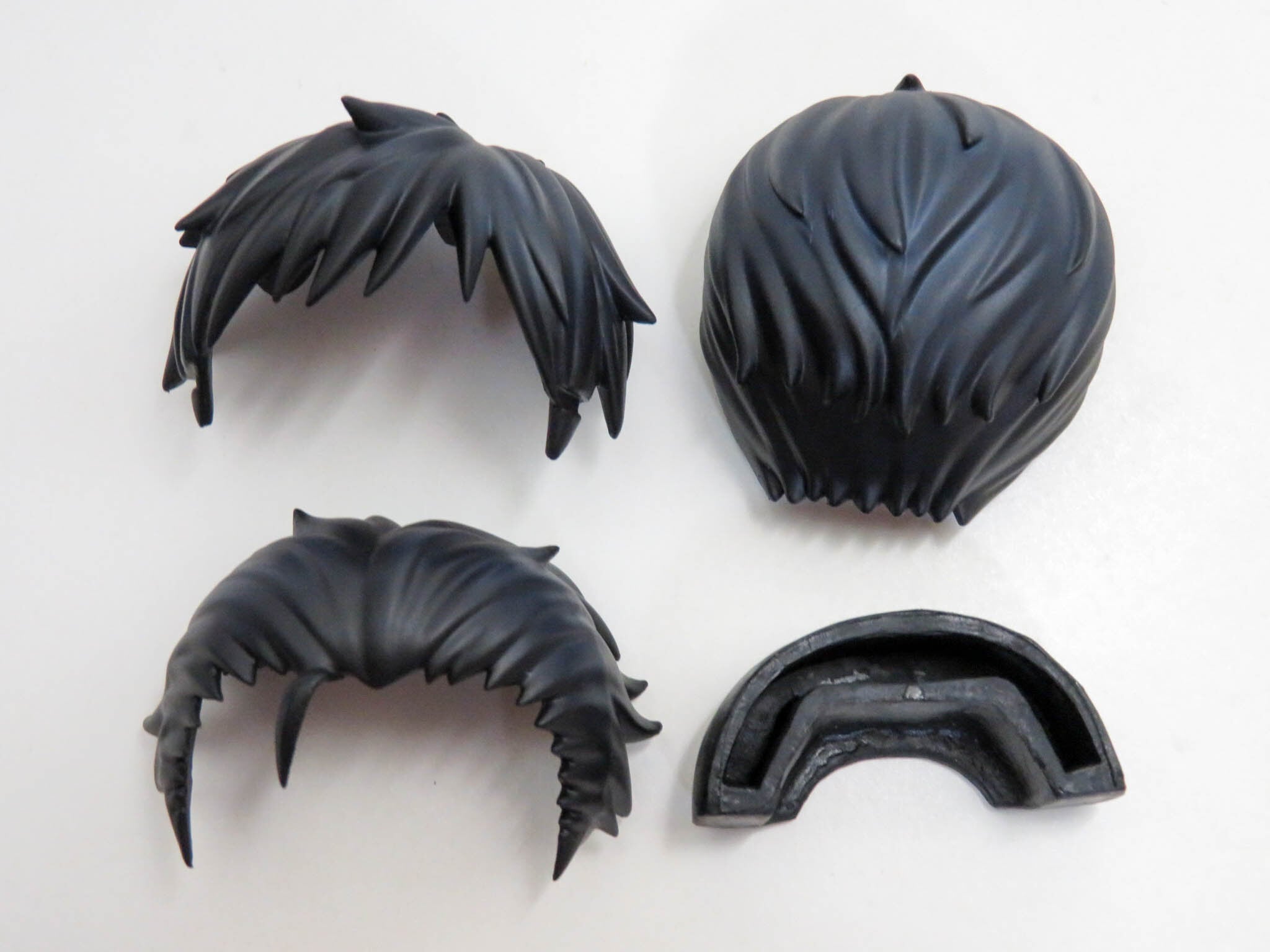 【SALE】(A−ランク)【736】 勝生勇利 髪パーツ ショート、オールバック ねんどろいど