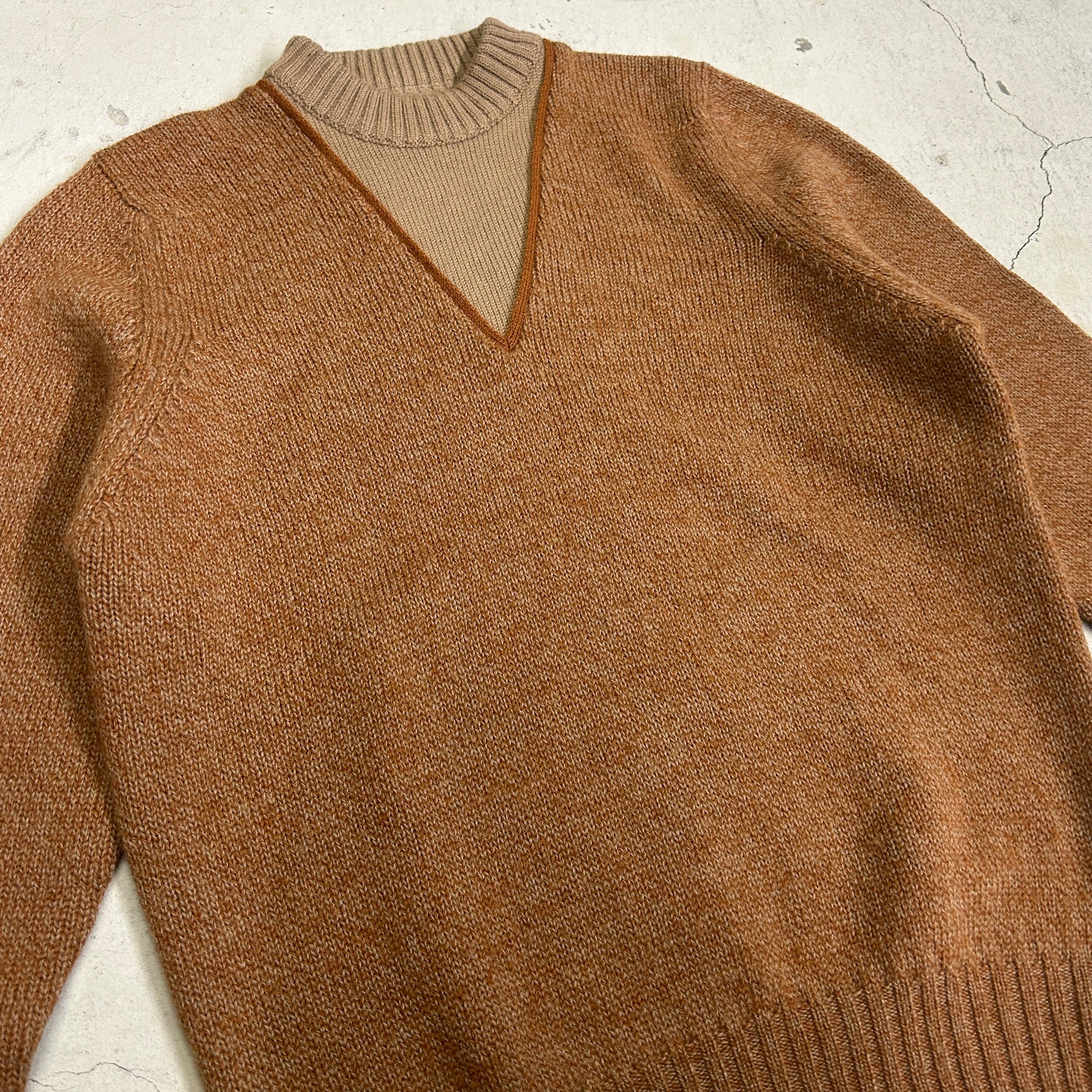 ⊕⊕ 1960s McGREGOR WOOL SWEATER BROWN | safarionline