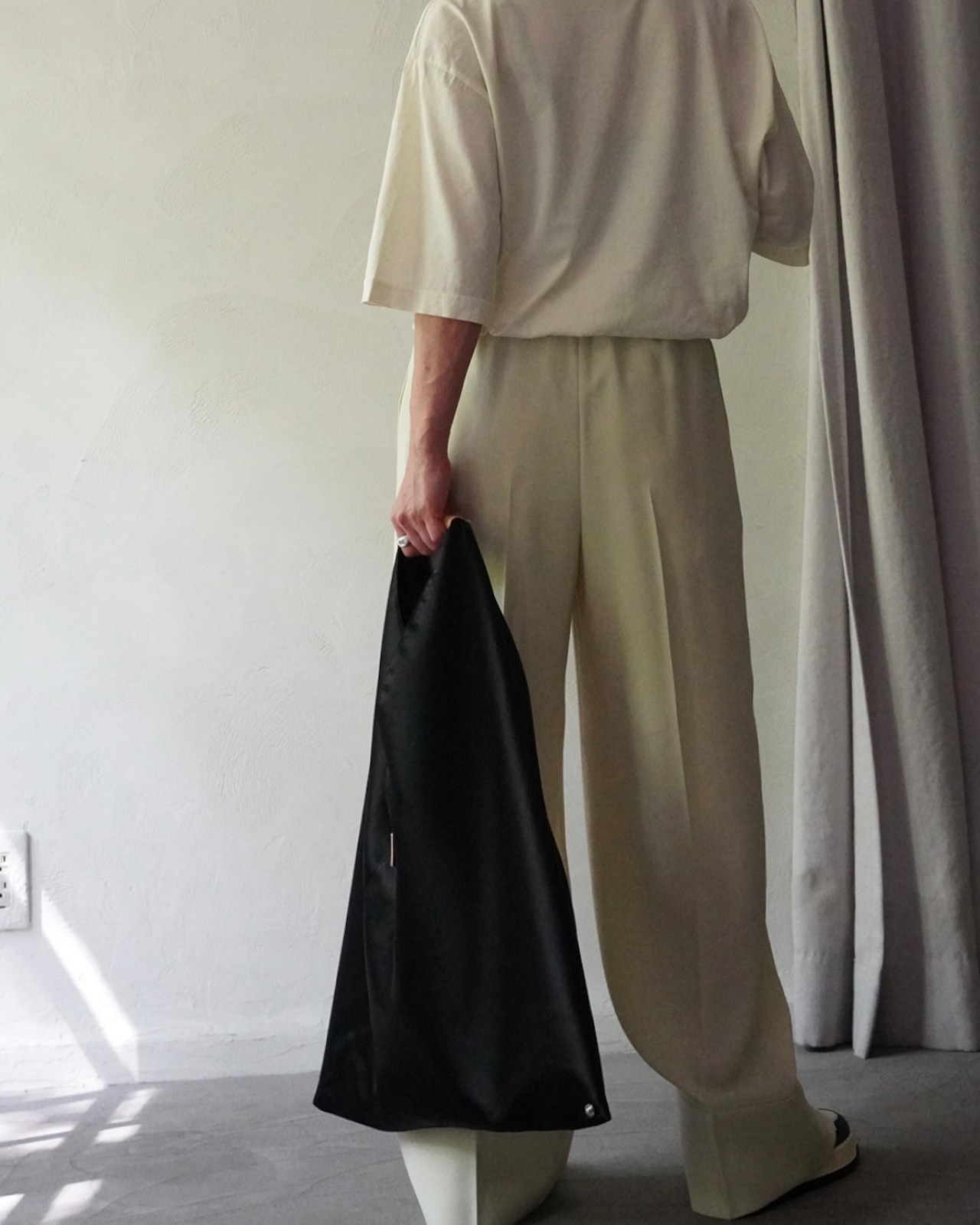 ENFOLD / WASHABLE CENTER-CREASE TROUSERS | LA VILLA ROUGE 
